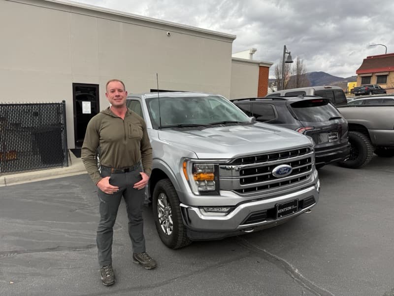 Patrick with his 2023 Ford F-150 Lariat